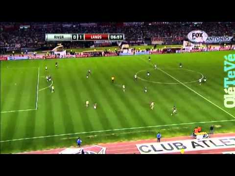 Gol de Lanus sobre River en la Copa Sudamericana 0-1