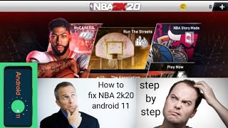 How to fix issue on NBA 2k20 android 11 step by step legit, panuorin mo gang dulo hindi ka magsisi screenshot 5