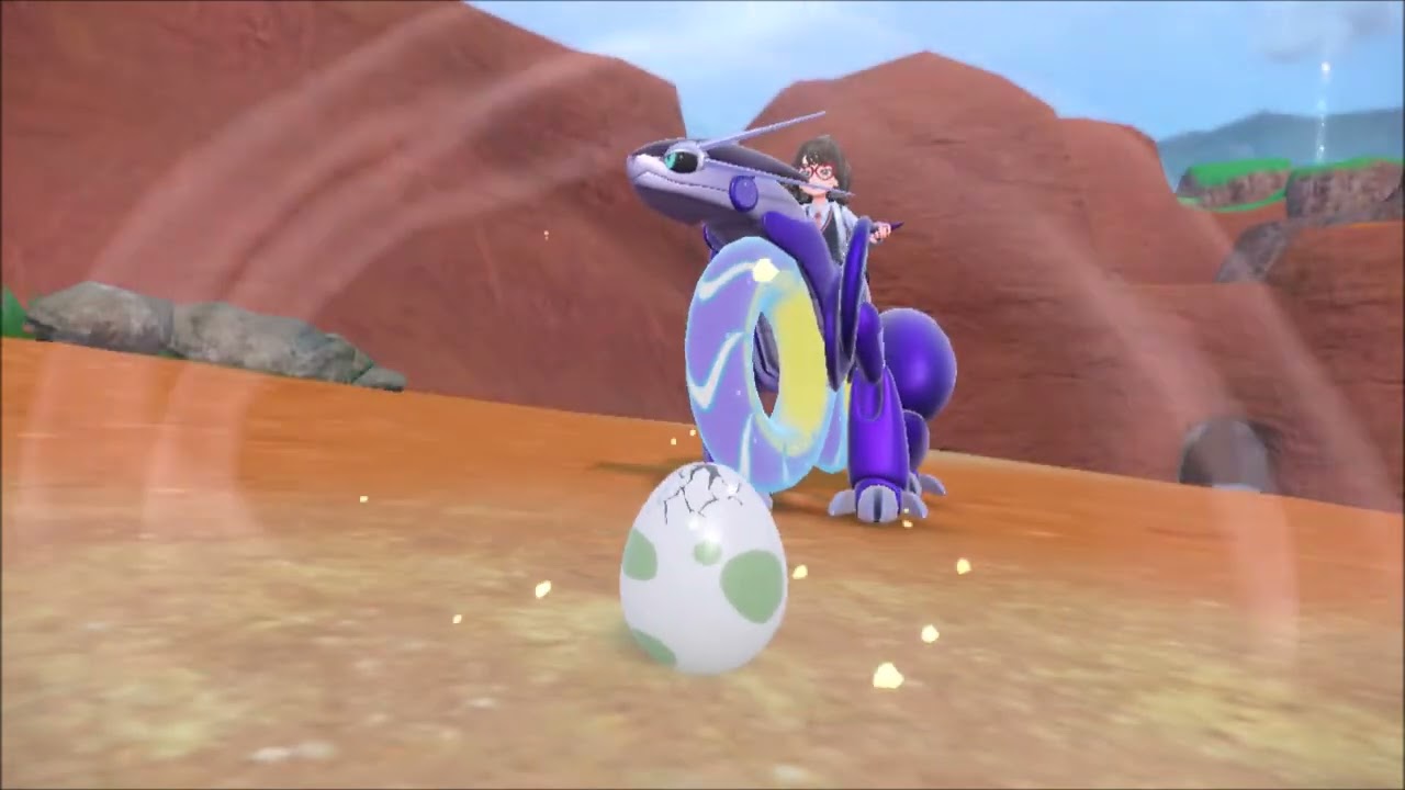 absolutely random shiny guys in pokemon violet