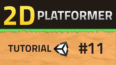 11. How to make a 2D Platformer - PLAYER HEALTH - Unity Tutorial
