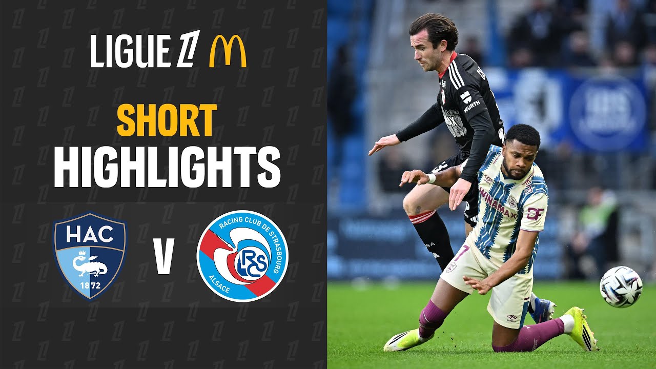 [Highlight] France Ligue 1 : เลอ อาฟร์ vs สตราส์บูร์ก (08-02-69)