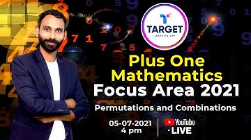 Plus One Focus Area 2021 | Permutations and Combinations | Mathematics | Shahas Sir