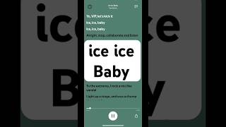 Ice Ice Baby  Vanilla Ice s spotifyhits iceicebabyvanillaice  iceicebaby vanila