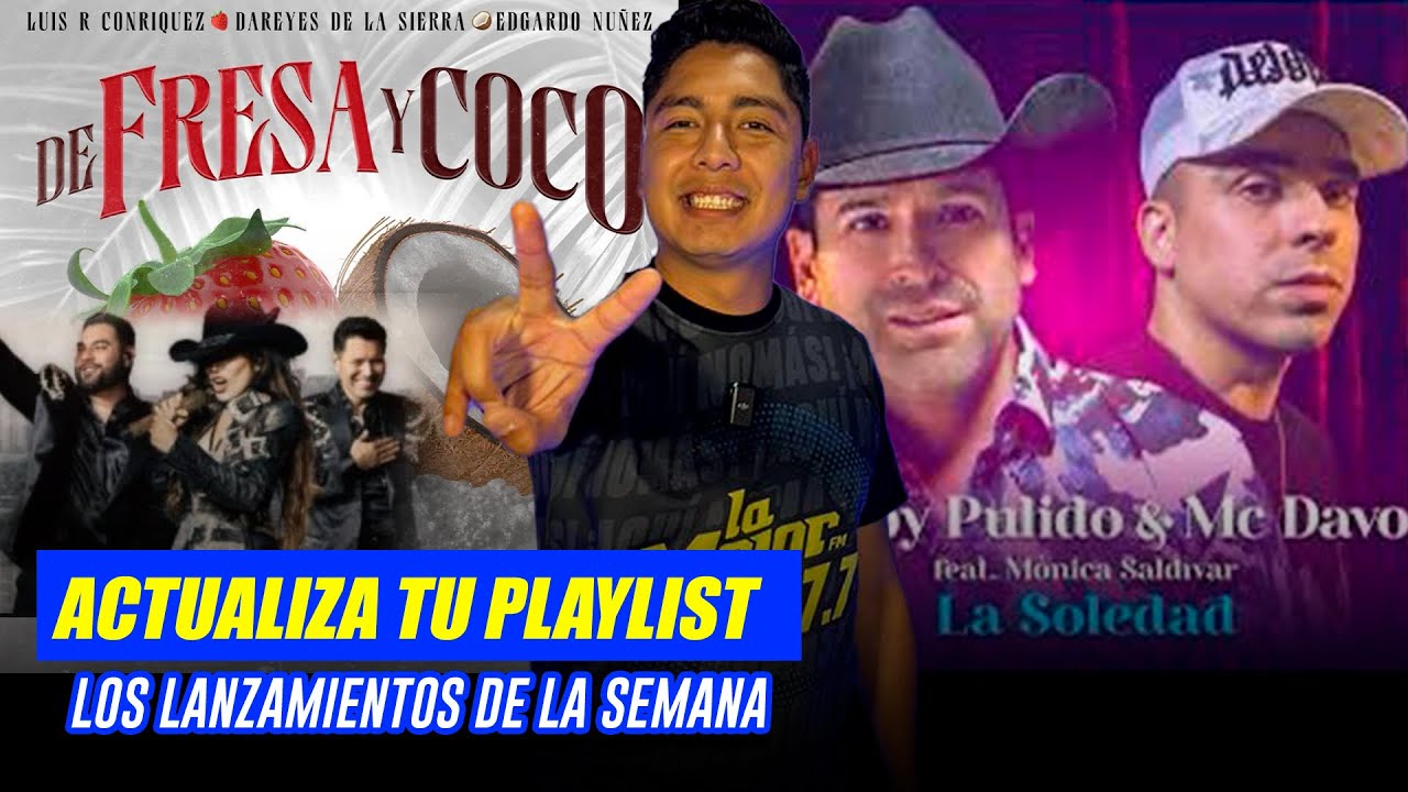 Previsualización de video para nota Actualiza tu Playlist / Colaboración de Gloria Trevi y Banda MS / Bobby Pulido con MC DAVO y más…