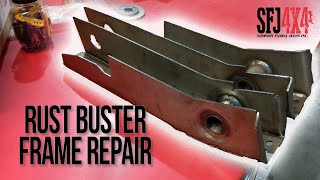 UNBOXING - Rust Buster Frame Repair - YJ Shackle Kit