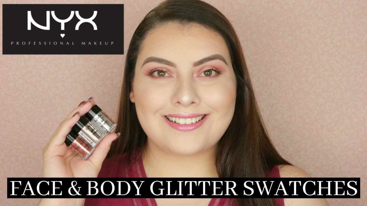 Face Body Glitter Swatches | sheilaberemakeup ♡ - YouTube