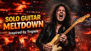 Yngwie Malmsteen inspired guitar style Fast electric guitar instrumental  fast neoclassical shred