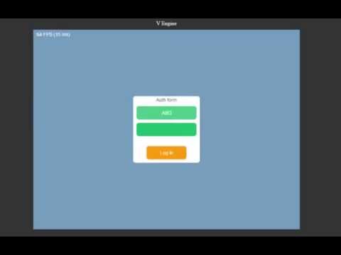 V Engine: Text Input Test [JavaScript, Canvas HTML5]