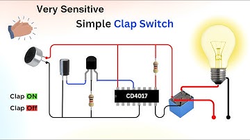 How to make a Clap Switch || using 4017 IC || Very Sensitive Clap Switch || JLCPCB