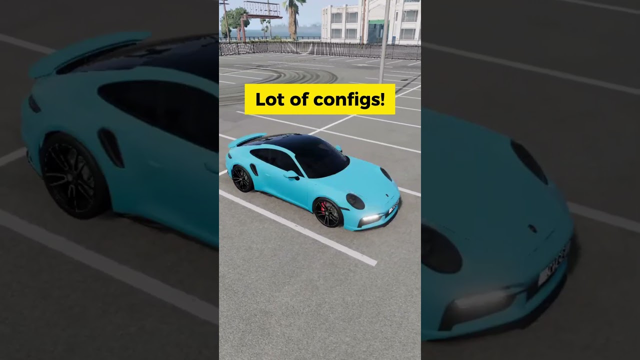 BeamNG.drive Porsche 992 Mod! 