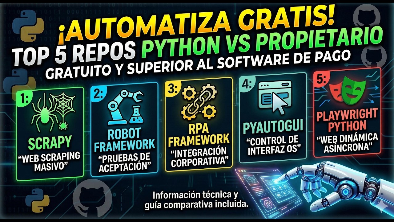 El Arsenal de Automatización de Python - YouTube