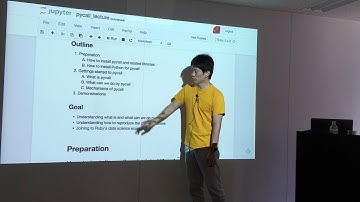 PyCall Lecture の流れ