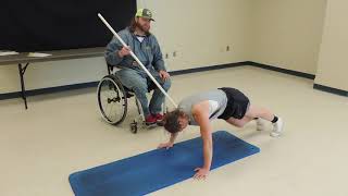 Front Plank Crossovers