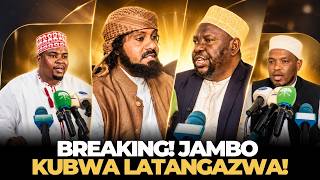 #BREAKING: SHEIKH KISHKI NA SHEIKH KAPORO WAKUTANA KUTANGAZA JAMBO HILI KUBWA