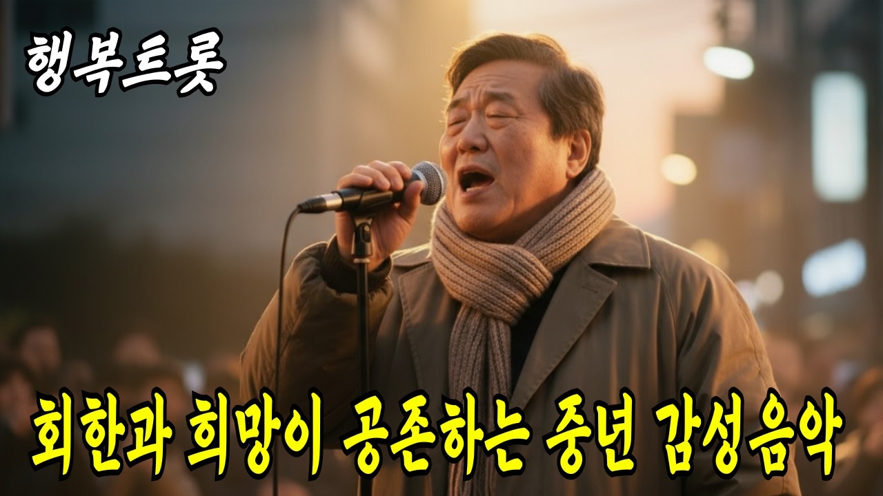 [라이브] 한잔 술에 담긴 내 이야기 행복트롯 베스트 #트로트 #인생노래 #kpop