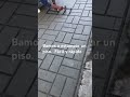 Bamos a estampar un piso. Suscríbete