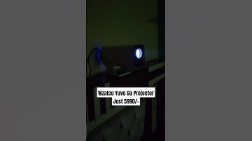 Wzatco Yuvo Go Projector Just For 5990/- Home Best Smart Projector (YouTube,Netflix) #shorts