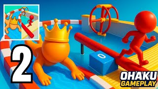 Aquapark.io 🌊 VS Fun Race 3D 🏃 | Crazy Water Slide vs Speed Run Battle! screenshot 4