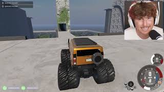 Testing CARS vs IMPOSSIBLE TUNNELS!   BeamNG.drive
