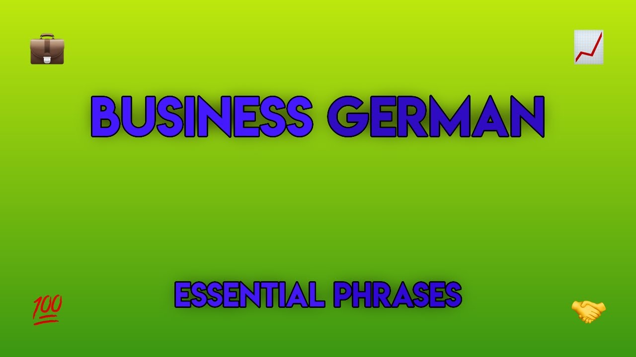 Master German Professional Communication: B1-B2 Workplace Phrases & Grammar Drills