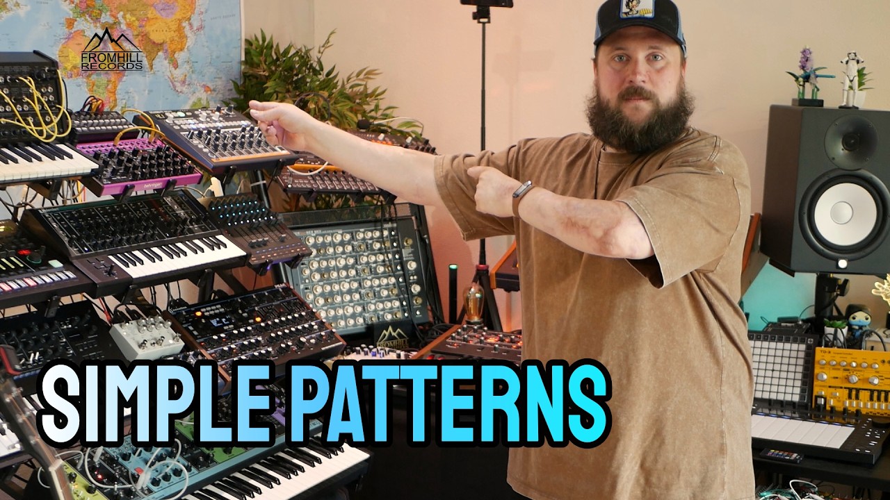 Simple patterns for Melodic Techno - YouTube