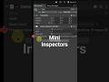 Unity Mini Inspectors for a better workflow #unity3d