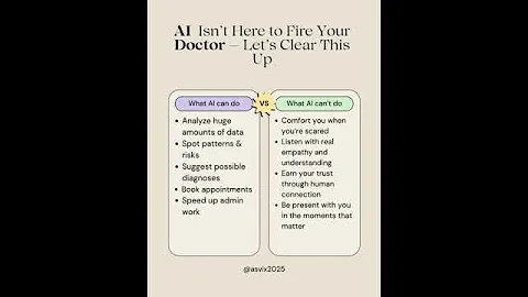 AI Won’t Replace Your Doctor — Here’s Why!