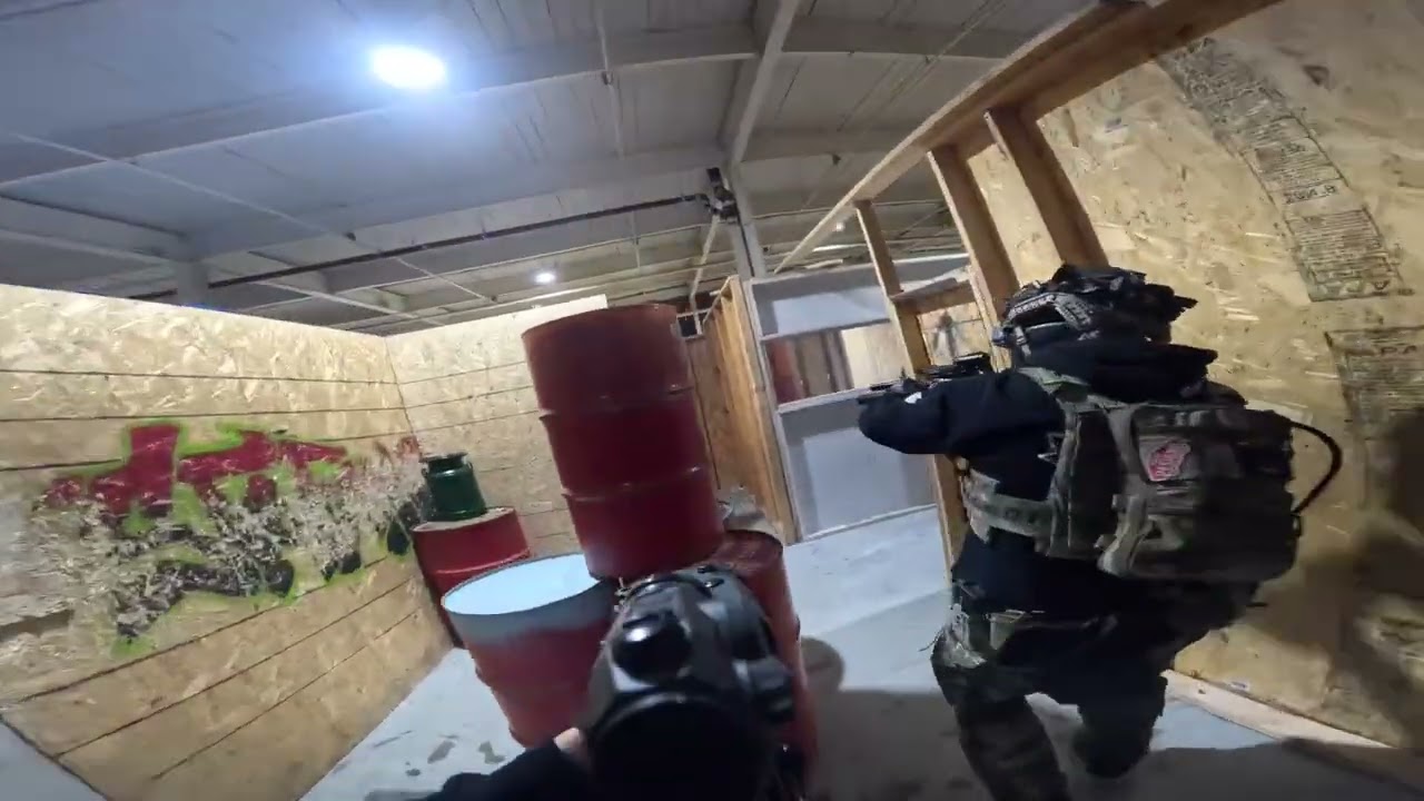 HPA Mcx shooting like a A-10 warthog / Airsoft Gameplay / Urban Ops Toronto