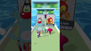 Noob Vs Pro Vs Hacker In Monster Draft 3D With Oggy Cockroaches Oggys Draft Pit