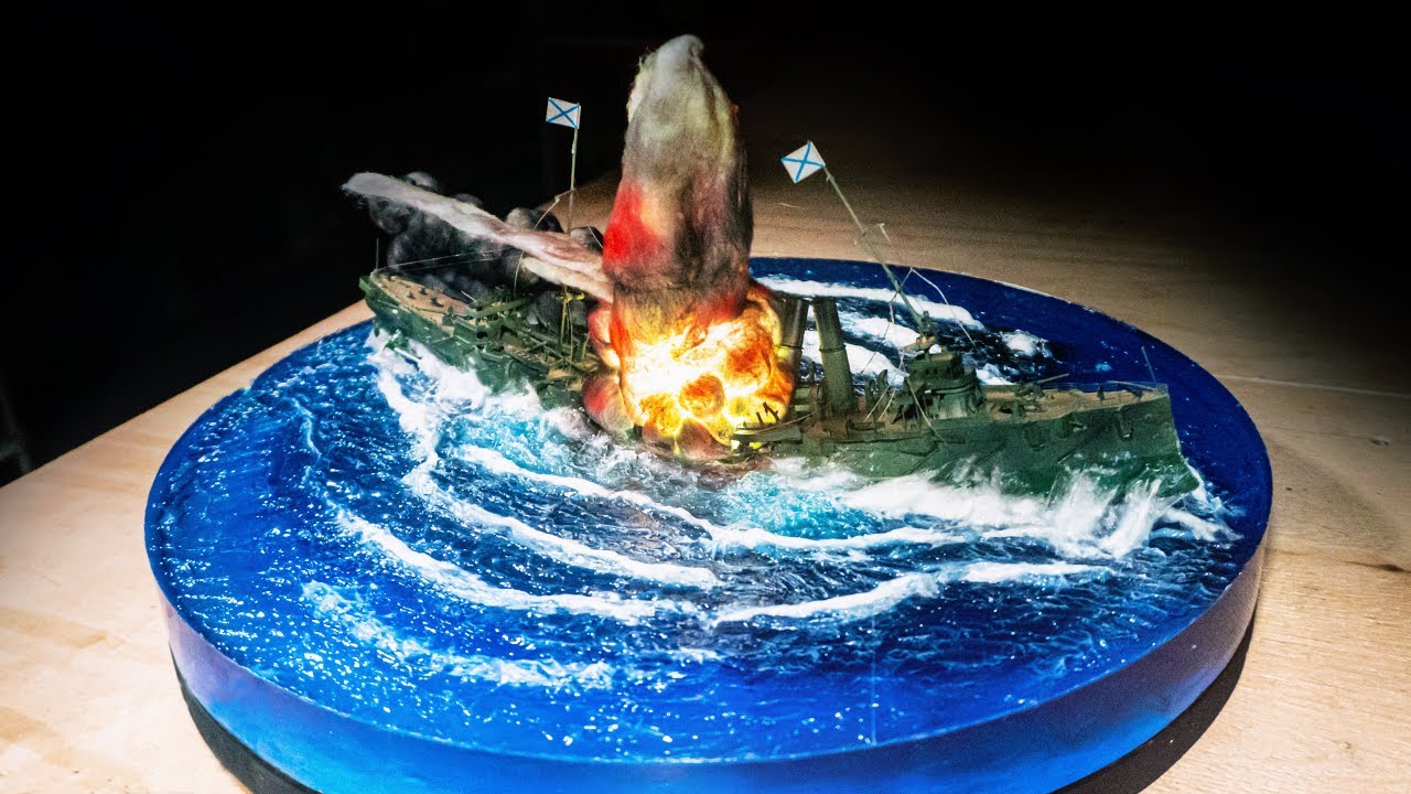 EPOXY RESIN DIORAMA "LAST FIGHT" HOW TO MAKE YouTube