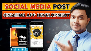 Social Media Post Creating App🔥🔥 || Development Cost And Benefit || App development.