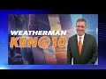 Weatherman Ken @ 10: Dry weather continues, but for how long?