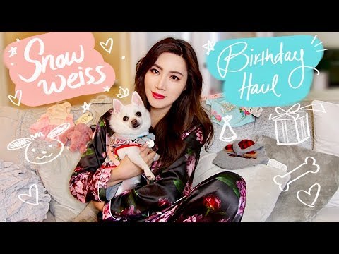 MY DOG’S BIRTHDAY FASHION HAUL