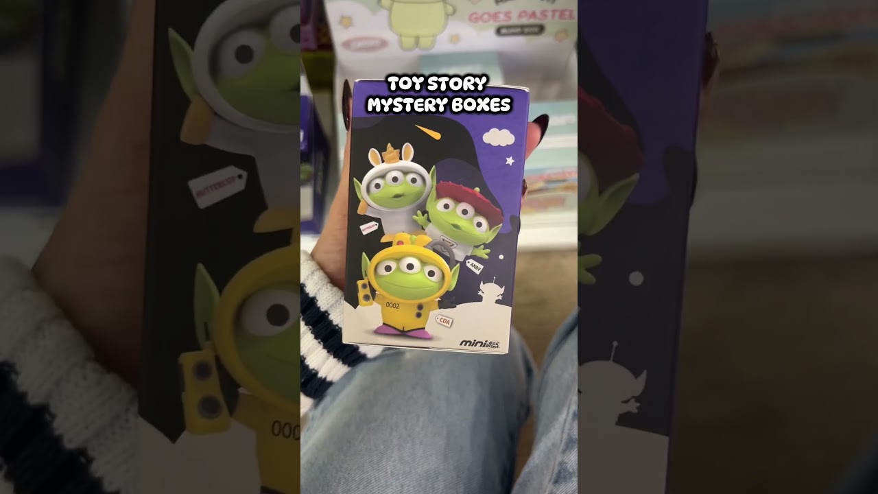 Toy story blind boxes at MINISO 