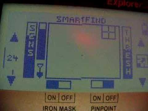 Test minelab explorer se - YouTube