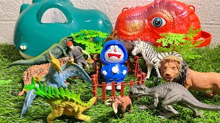 Dinosaur toys collection | satisfying unboxing ASMR video review | T-rex  #asmr #toys #jurassicworld
