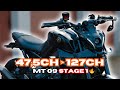 Stage1 yamaha mt09 avec br performance