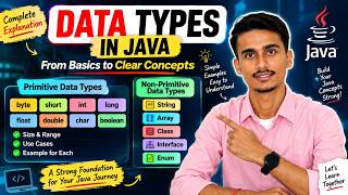 Java Data Types Explained | Primitive & Non-Primitive Data Types in Java
