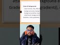 CSS Colors & Backgrounds Explained in 30 Seconds! #ytshorts #shorts