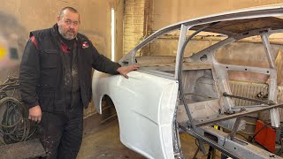 ŠKODA 110R - Renovace od základu | 1 díl : Pískování, řezání a první sváry!