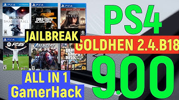 PS4 Jailbreak 9.00 + Goldhen 2.4.b18.2 + Advance features 2025