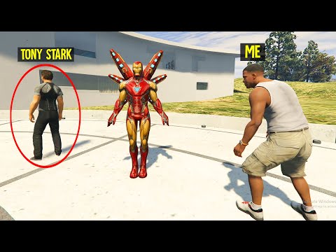 मैंने GTA 5 में IRON MAN से IRON MAN का आर्मर चुरा लिया!