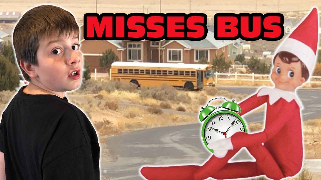 Elf On The Shelf Makes Kid Miss School Bus By Turning Off Alarm Clock