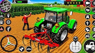 Modern Tractor Farming Driving Simulator 3D - New Tractor Games -Android Gameplay screenshot 5