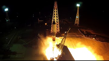 3D-видео. Пуск РН Союз-У с ТГК Прогресс МС-03