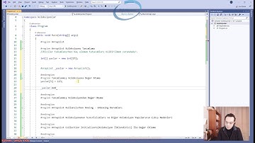 359) ArrayList Tanımlanmış Koleksiyona Değer Atama