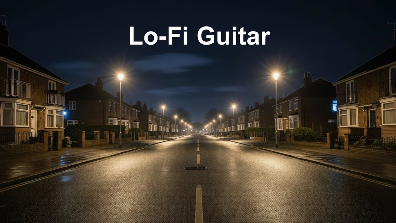 Quiet Streets 2 🎸🌙 | Lo-Fi Guitar Instrumental • Calm Late-Night Focus Music