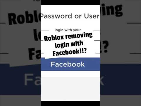 Roblox removing Facebook Login!?! (Meme)