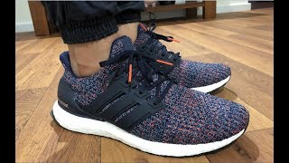 ultra boost multicolor 4.0 on feet