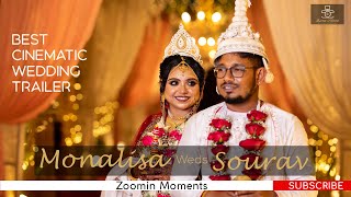 Turr Chaliyan | Sourav Weds Mona | Zoomin Moments | Best Wedding Video